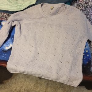 Purple Falls Creek Sweater
